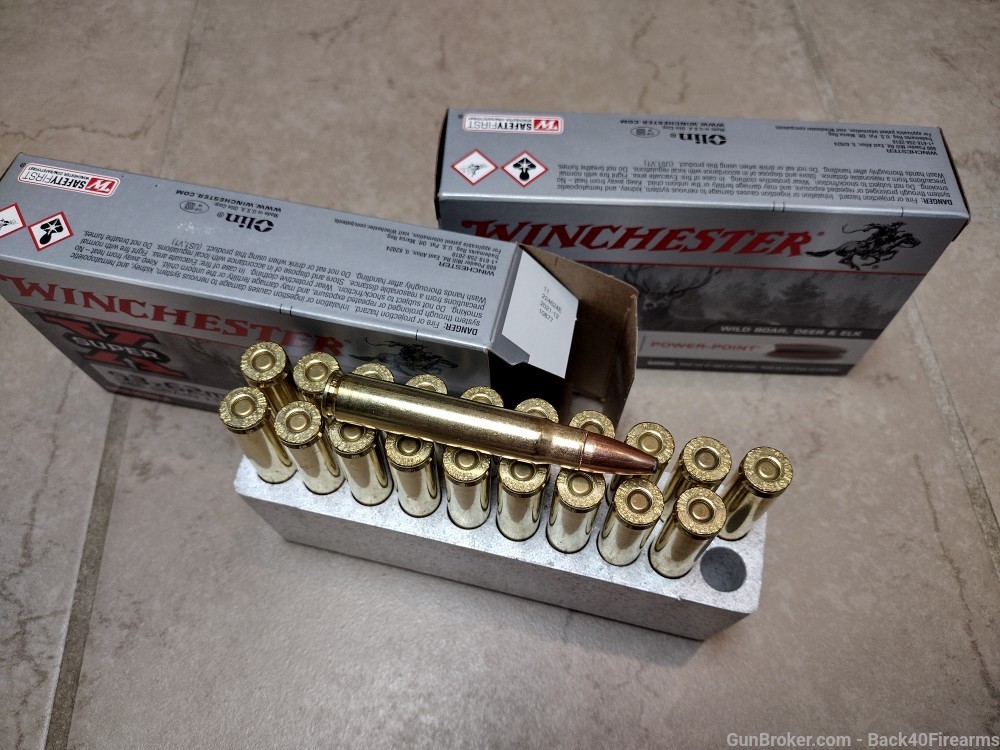 40 Rds Winchester Super X 9.3x62mm 286 gr Ammunition Ammo 9.3x62-img-3