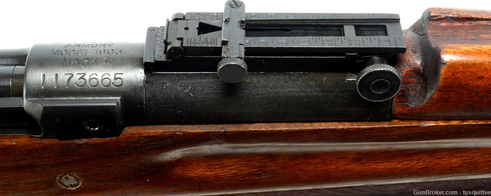 SPRINGFIELD ARMORY M1903 MK1, mfg in 1920, modified for a PEDERSEN DIVICE!-img-5