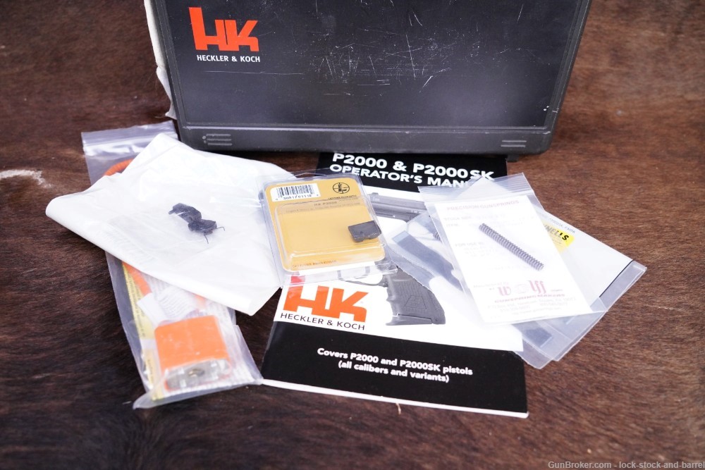 Heckler & Koch HK P2000SK V3 Sub-Compact 9mm Semi-Auto Pistol + Accessories-img-20
