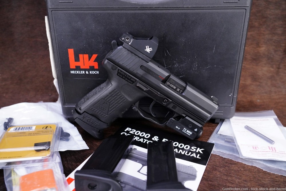 Heckler & Koch HK P2000SK V3 Sub-Compact 9mm Semi-Auto Pistol + Accessories-img-2