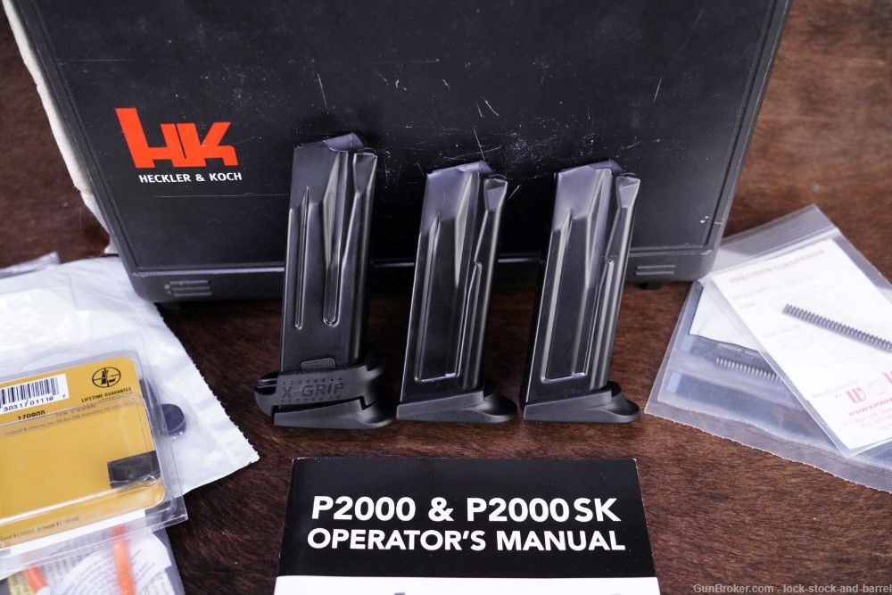 Heckler & Koch HK P2000SK V3 Sub-Compact 9mm Semi-Auto Pistol + Accessories-img-18