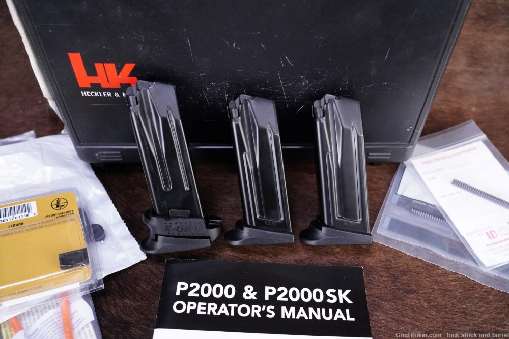 Heckler & Koch HK P2000SK V3 Sub-Compact 9mm Semi-Auto Pistol + Accessories-img-19