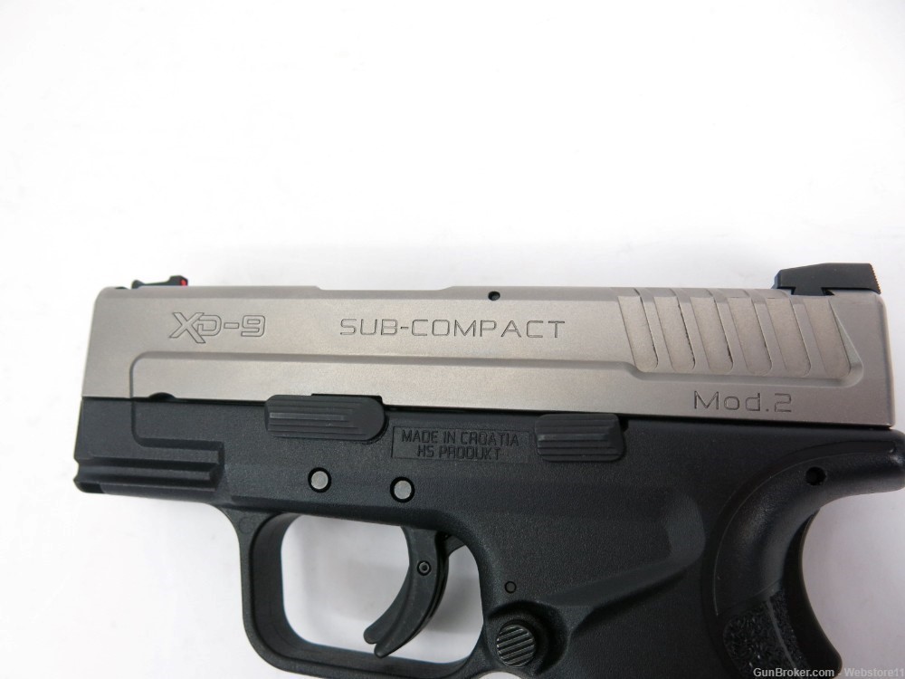 Springfield Armory XD-9 Mod.2 Sub-Compact 3" 9mm Semi-Auto Pistol w/ Mag-img-3