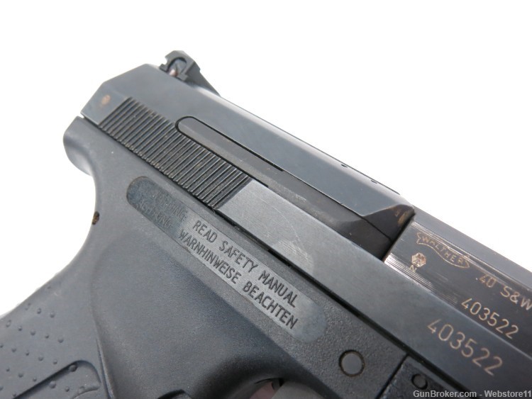 Walther P990 .40 4.25" Semi-Automatic Pistol w/ 2 Magazines-img-15
