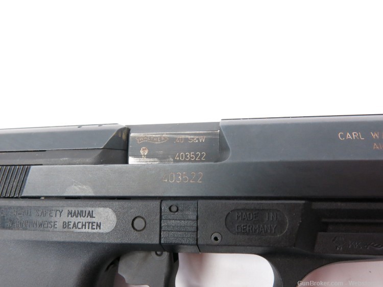 Walther P990 .40 4.25" Semi-Automatic Pistol w/ 2 Magazines-img-14
