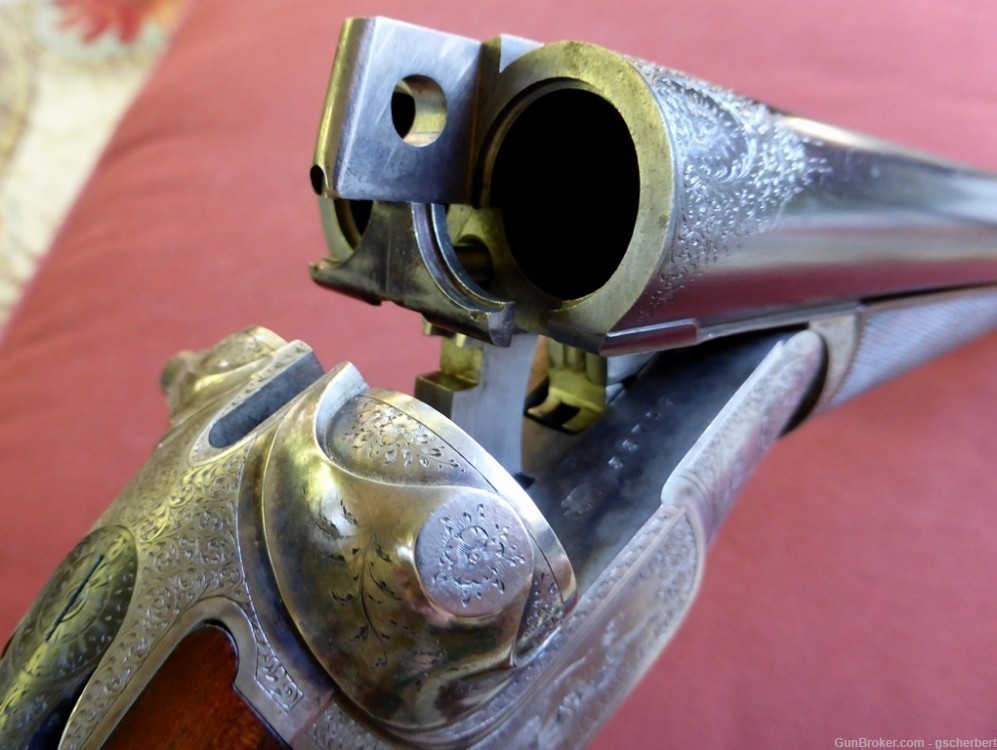 WW Greener Engraved Model G3 12 Gauge Shotgun Pre-WWI - Excellent and Rare-img-20