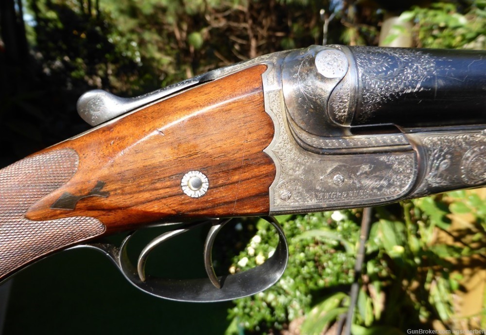 WW Greener Engraved Model G3 12 Gauge Shotgun Pre-WWI - Excellent and Rare-img-48