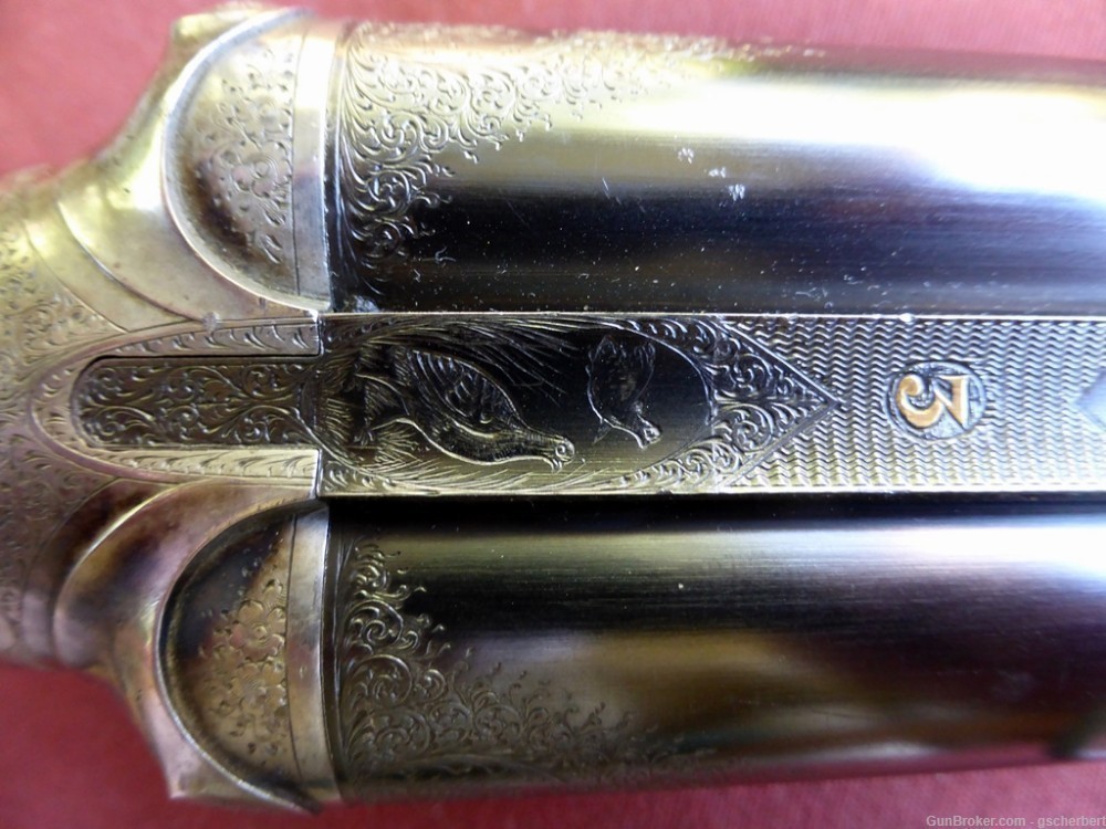 WW Greener Engraved Model G3 12 Gauge Shotgun Pre-WWI - Excellent and Rare-img-19