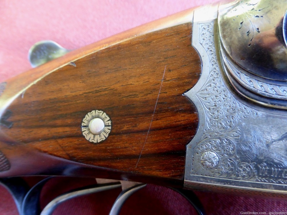 WW Greener Engraved Model G3 12 Gauge Shotgun Pre-WWI - Excellent and Rare-img-15