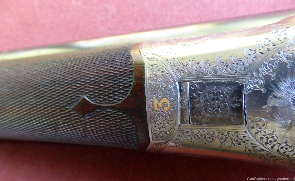 WW Greener Engraved Model G3 12 Gauge Shotgun Pre-WWI - Excellent and Rare-img-6