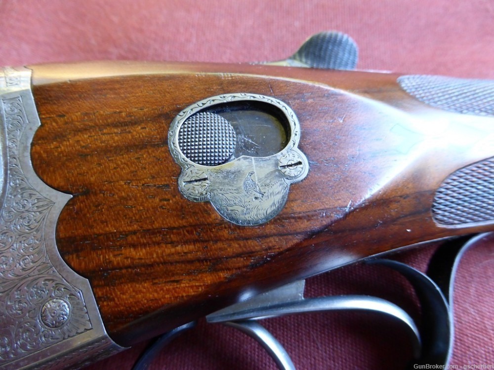 WW Greener Engraved Model G3 12 Gauge Shotgun Pre-WWI - Excellent and Rare-img-3