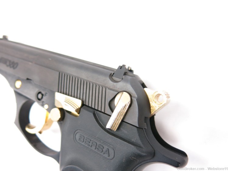 Bersa Thunder 380 BLACK & GOLD 3.5" Semi-Automatic Pistol w/ Magazine-img-4