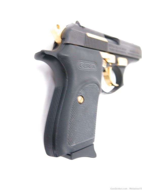 Bersa Thunder 380 BLACK & GOLD 3.5" Semi-Automatic Pistol w/ Magazine-img-19