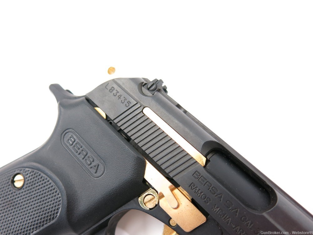 Bersa Thunder 380 BLACK & GOLD 3.5" Semi-Automatic Pistol w/ Magazine-img-16