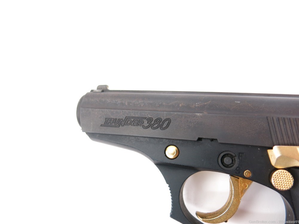 Bersa Thunder 380 BLACK & GOLD 3.5" Semi-Automatic Pistol w/ Magazine-img-2