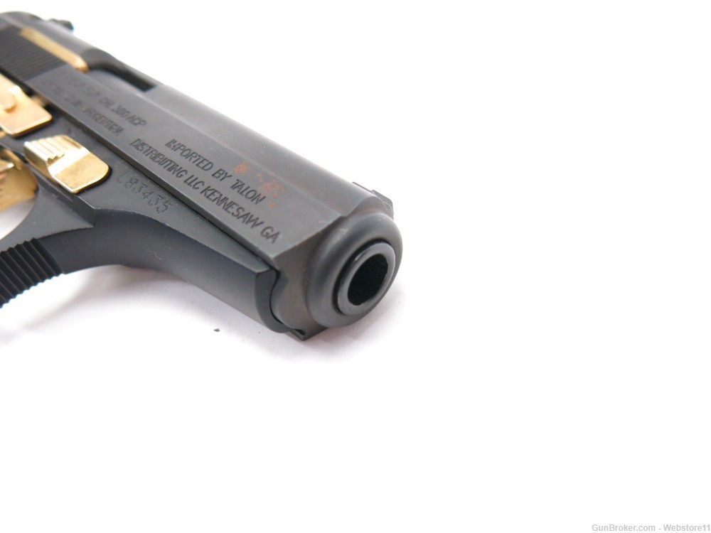 Bersa Thunder 380 BLACK & GOLD 3.5" Semi-Automatic Pistol w/ Magazine-img-12