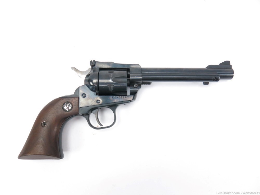 Ruger New Model Single-Six Revolver .22LR w/ 2nd Cylinder & Leather Holster-img-14