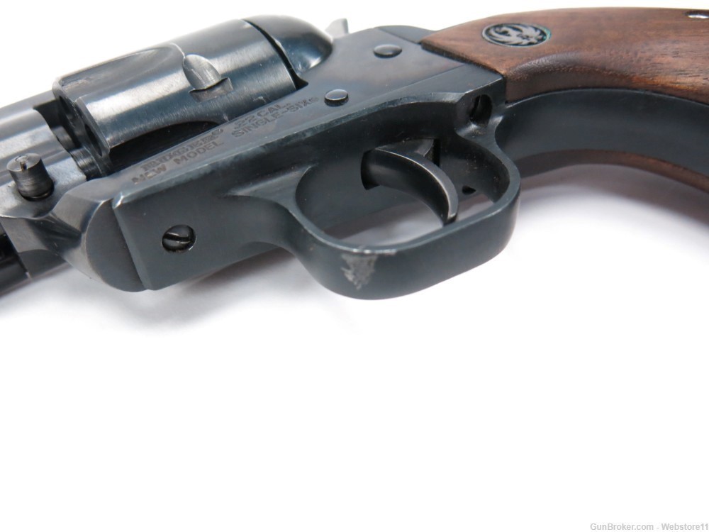 Ruger New Model Single-Six Revolver .22LR w/ 2nd Cylinder & Leather Holster-img-8