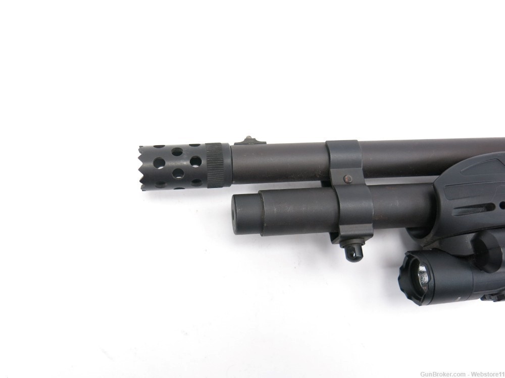 Remington 870 12GA 19" Pump-Action Shotgun w/ Flashlight Fore-End-img-1