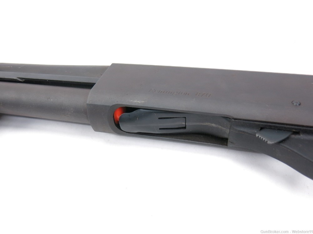 Remington 870 12GA 19" Pump-Action Shotgun w/ Flashlight Fore-End-img-11