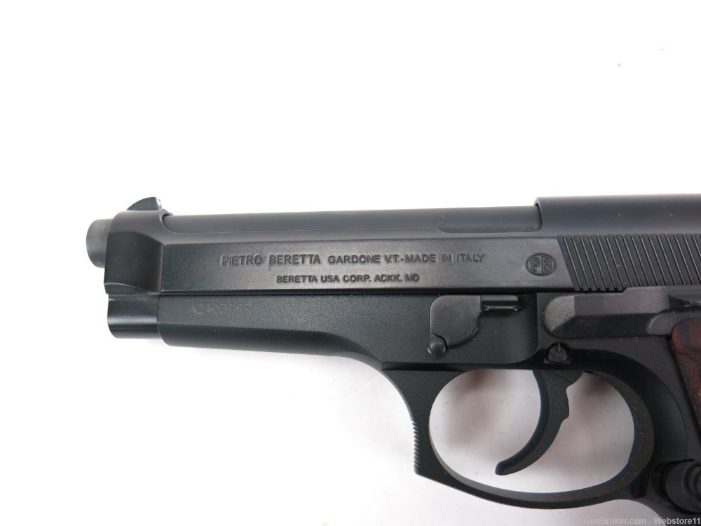 Beretta 92FS 9mm 4.75" Semi-Automatic Pistol w/ Wilson Combat Grips-img-2