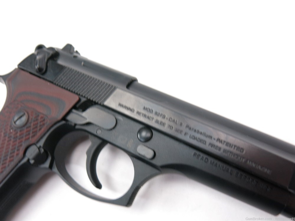Beretta 92FS 9mm 4.75" Semi-Automatic Pistol w/ Wilson Combat Grips-img-12