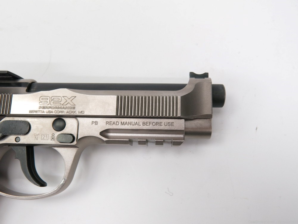 Beretta 92X 9mm 4.9" Semi-Automatic Pistol w/ Magazine & Hard Case-img-16