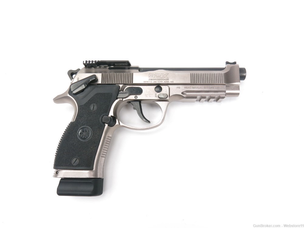 Beretta 92X 9mm 4.9" Semi-Automatic Pistol w/ Magazine & Hard Case-img-14