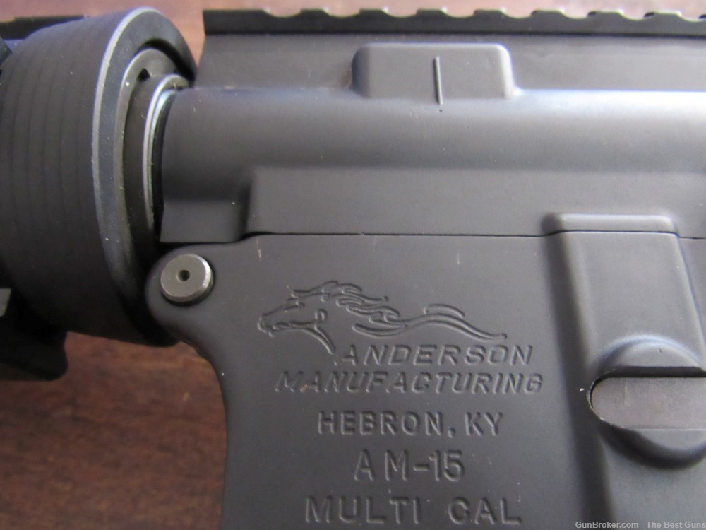 Anderson Manufacturing AM-15 Pistol Quad Rail A2 Style Front Sight AR 15-img-9