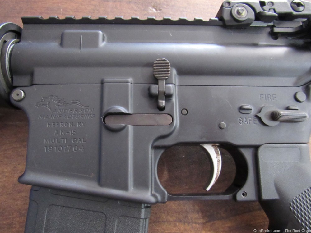 Anderson Manufacturing AM-15 Pistol Quad Rail A2 Style Front Sight AR 15-img-2