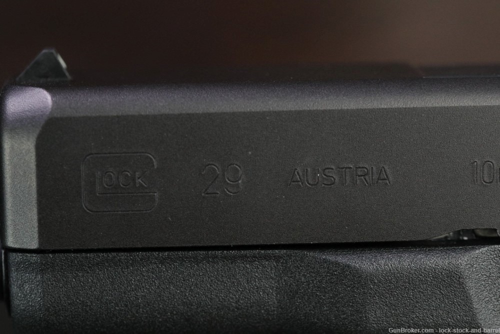 Glock 29 G29 Gen 3 10mm Auto Striker Fired 3.78” Semi-Automatic Pistol-img-14