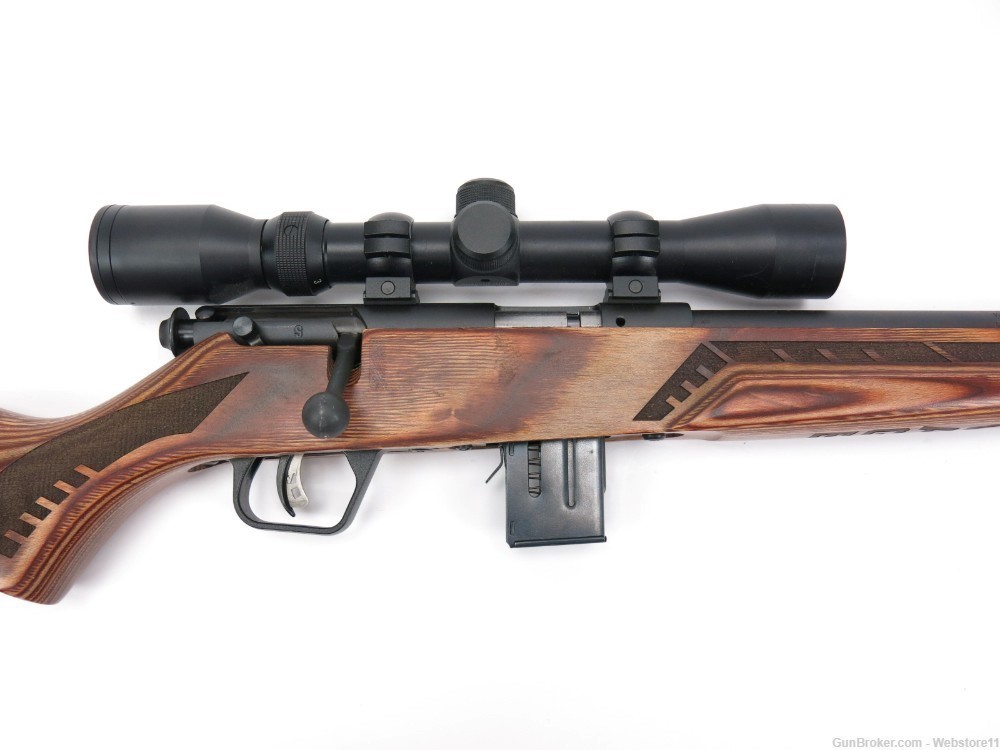 Savage Arms Model 93R17 18" 17 HMR Bolt-Action Rifle w/ Scope & Magazine-img-23