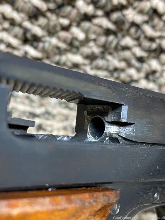 Smith & Wesson 41 22LR Blued Finish Wood Grip Muzzle Brake 7" BBL 10+1-img-20