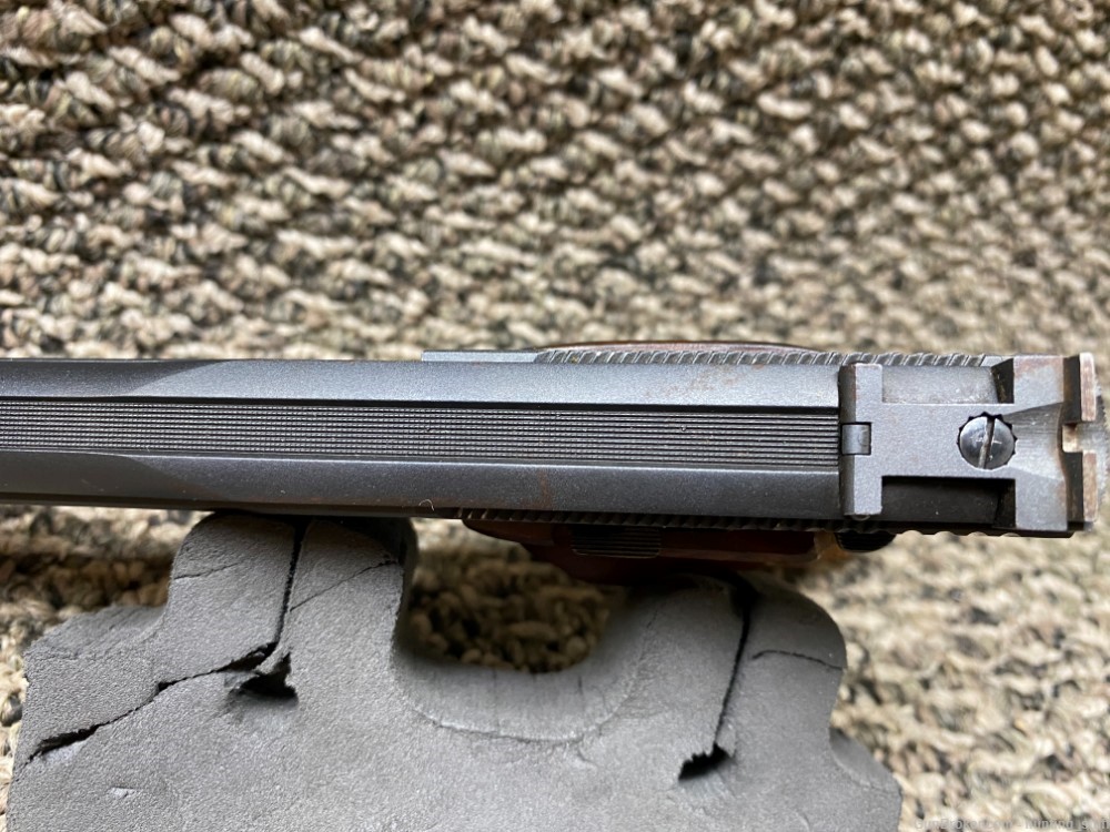 Smith & Wesson 41 22LR Blued Finish Wood Grip Muzzle Brake 7" BBL 10+1-img-26