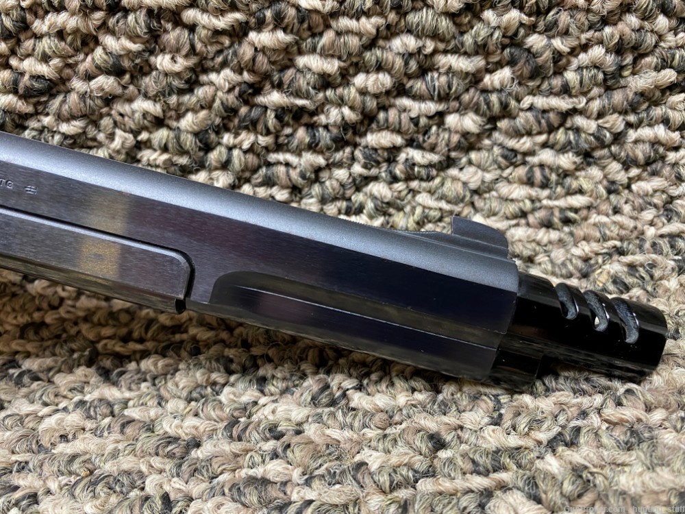 Smith & Wesson 41 22LR Blued Finish Wood Grip Muzzle Brake 7" BBL 10+1-img-9
