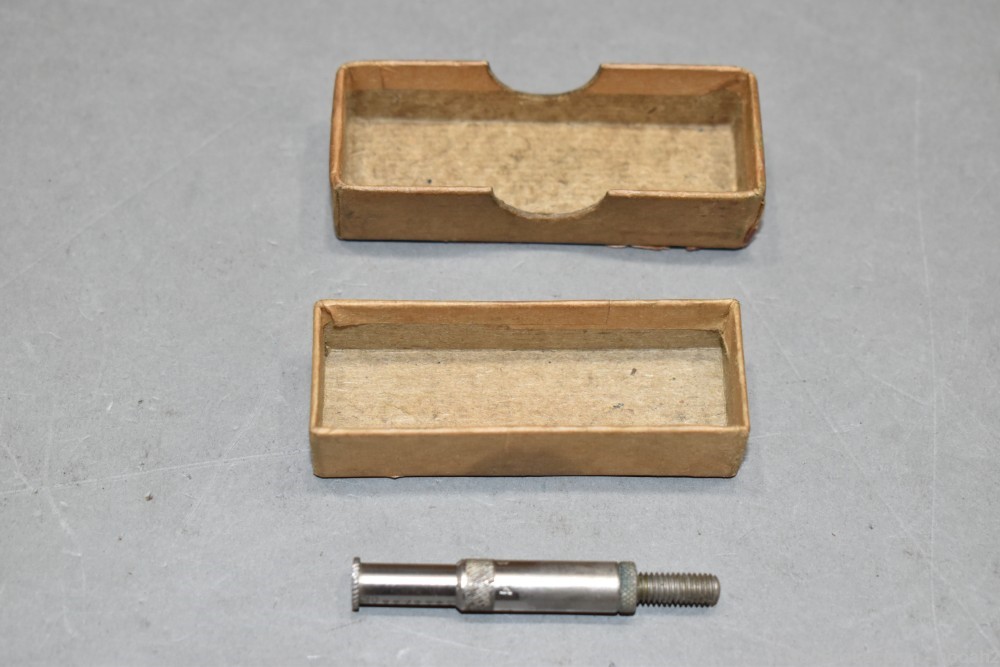 Vintage Lyman Ideal Sight Micrometer W Two Piece Box READ-img-1
