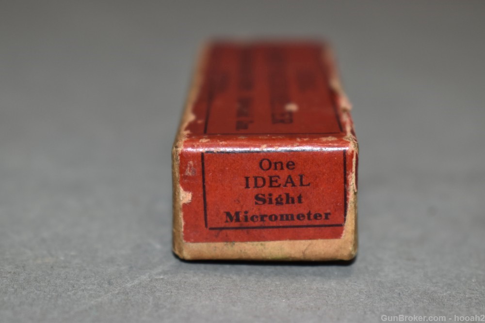Vintage Lyman Ideal Sight Micrometer W Two Piece Box READ-img-8