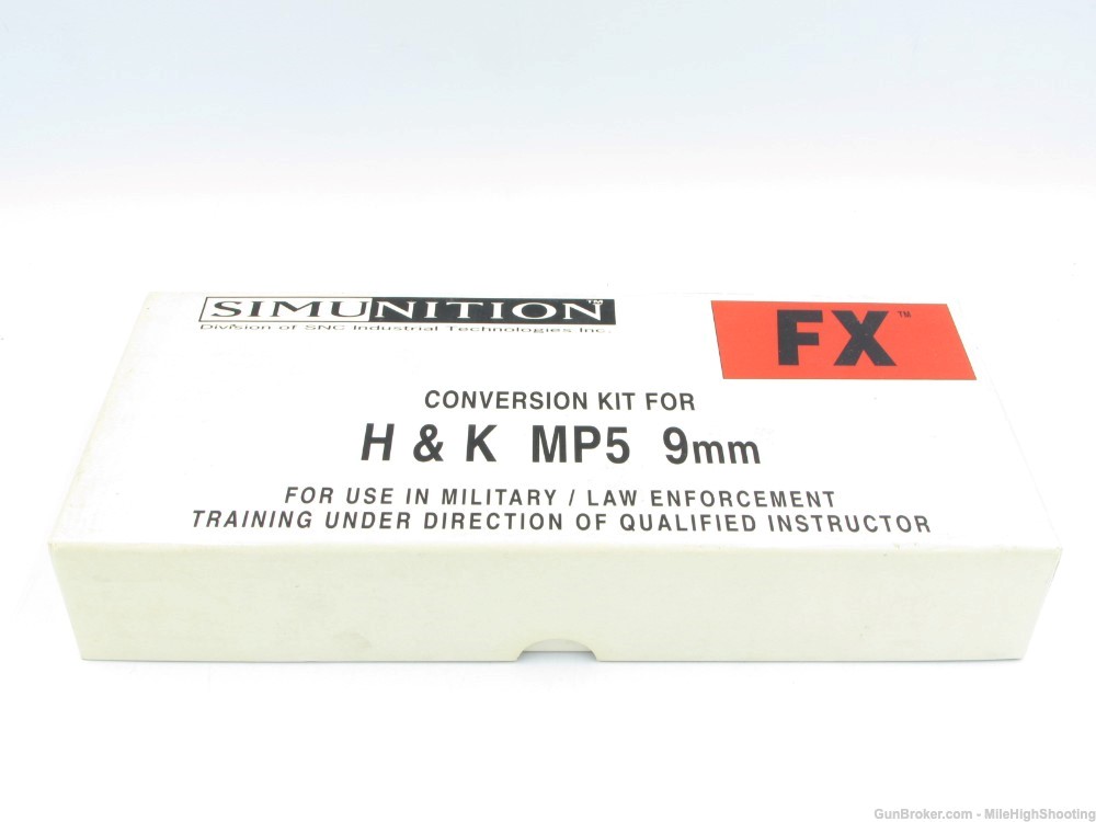 Simunition Conversion Kit For Heckler & Koch HK MP5 9mm to use FX -img-0
