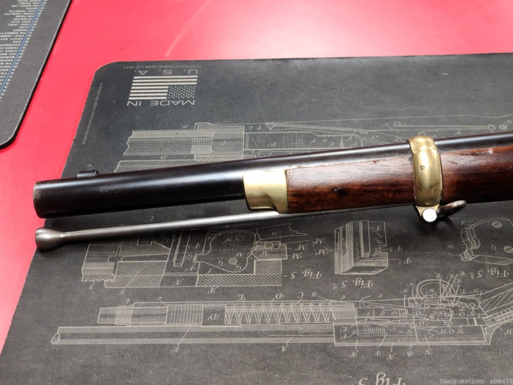 MUSEUM QUALITY 1863 Remington ZOUAVE 58 CAL CIVIL WAR Percussion Rifle-img-11