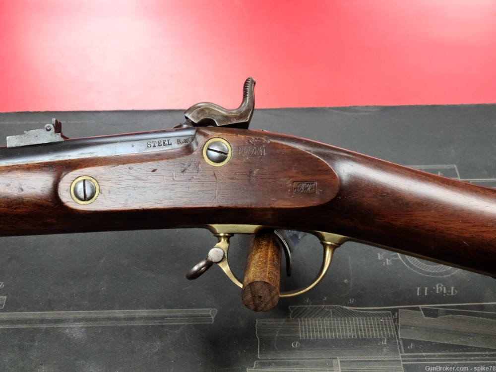 MUSEUM QUALITY 1863 Remington ZOUAVE 58 CAL CIVIL WAR Percussion Rifle-img-2