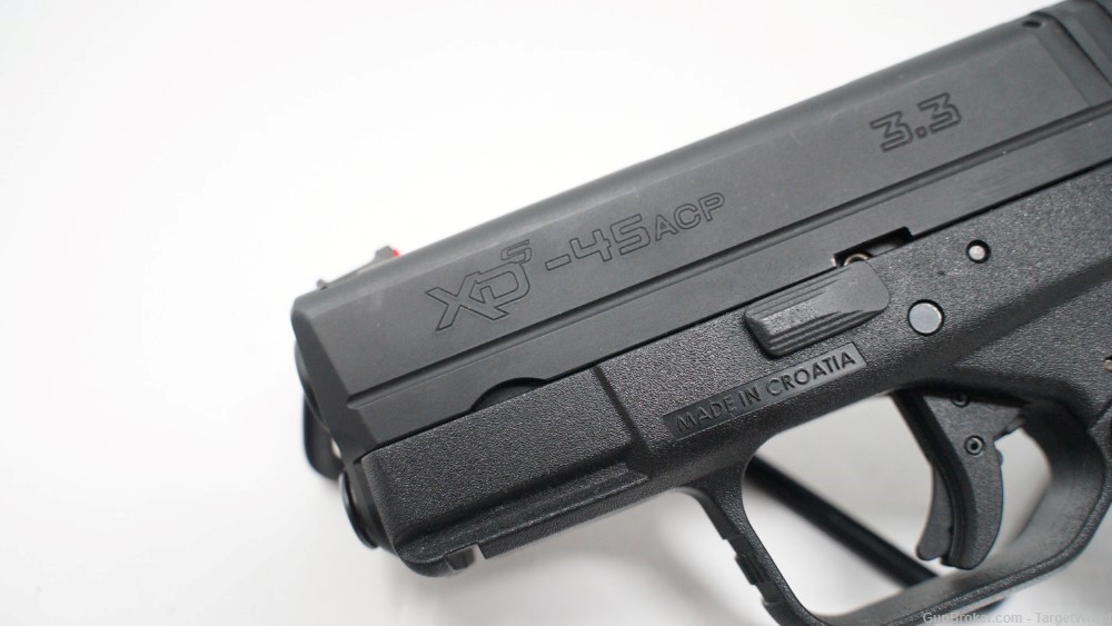 SPRINGFIELD ARMORY XD-S .45 ACP BLACK MELONITE 5 ROUNDS (19478)-img-10