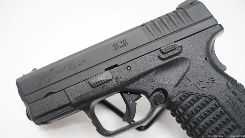 SPRINGFIELD ARMORY XD-S .45 ACP BLACK MELONITE 5 ROUNDS (19478)-img-9