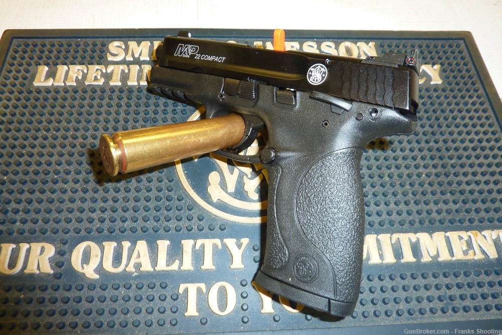 S&W M&P 22 SS CAL 3.56 THREADED BARREL, SEMI AUTO PISTOL-img-1