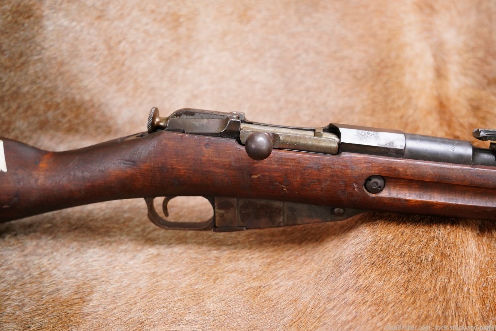 French Mosin Nagant 1891 Russian Finnish Hex 7.62x54R Bolt Rifle Antique-img-4
