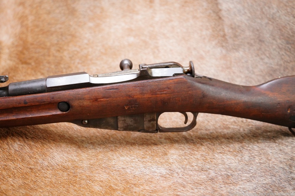 French Mosin Nagant 1891 Russian Finnish Hex 7.62x54R Bolt Rifle Antique-img-10
