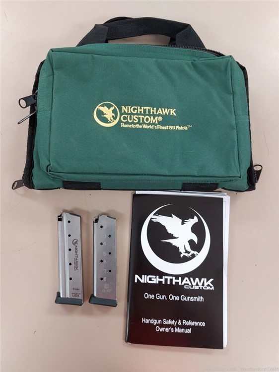 Nighthawk Custom GRP 9mm Commander Smoked Nitride (Several Upgrades)-img-8