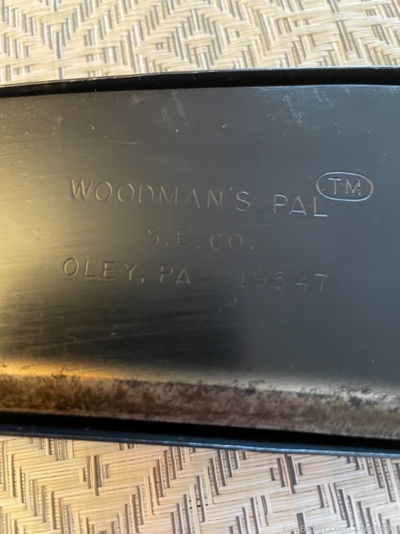 WOODMANS PAL S.E. CO., OLEY, PA. MACHETE W/SHEATH GOOD CONDITION-img-2