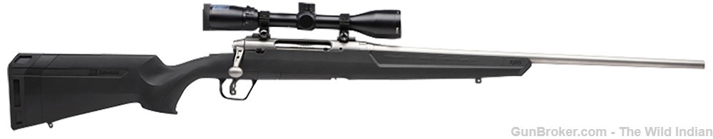 Savage Arms 57101 Axis II XP 223 Rem 4+1 22", Matte Stainless Barrel/Rec, S-img-1