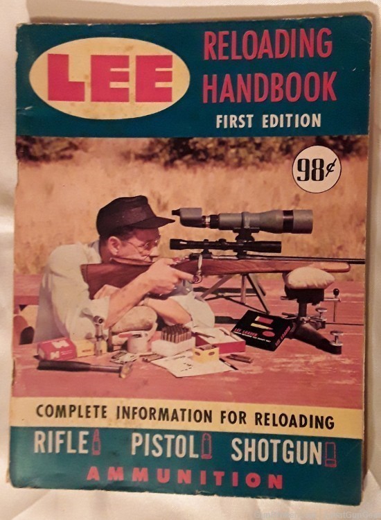 LEE Reloading Handbook First Edition For Rifle, Pistol, Shotgun Ammunition-img-0