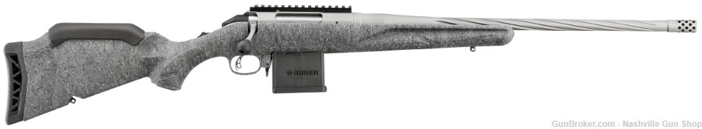 Ruger American Rifle Gen II 223 Rem Gun Metal Gray Cerakote 20" 10Rd 46909-img-2